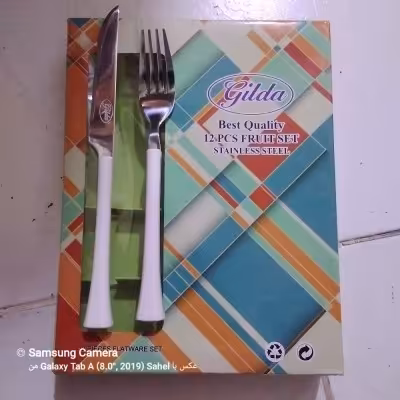پک 12 تایی کادر و چنگال برند گیلدا