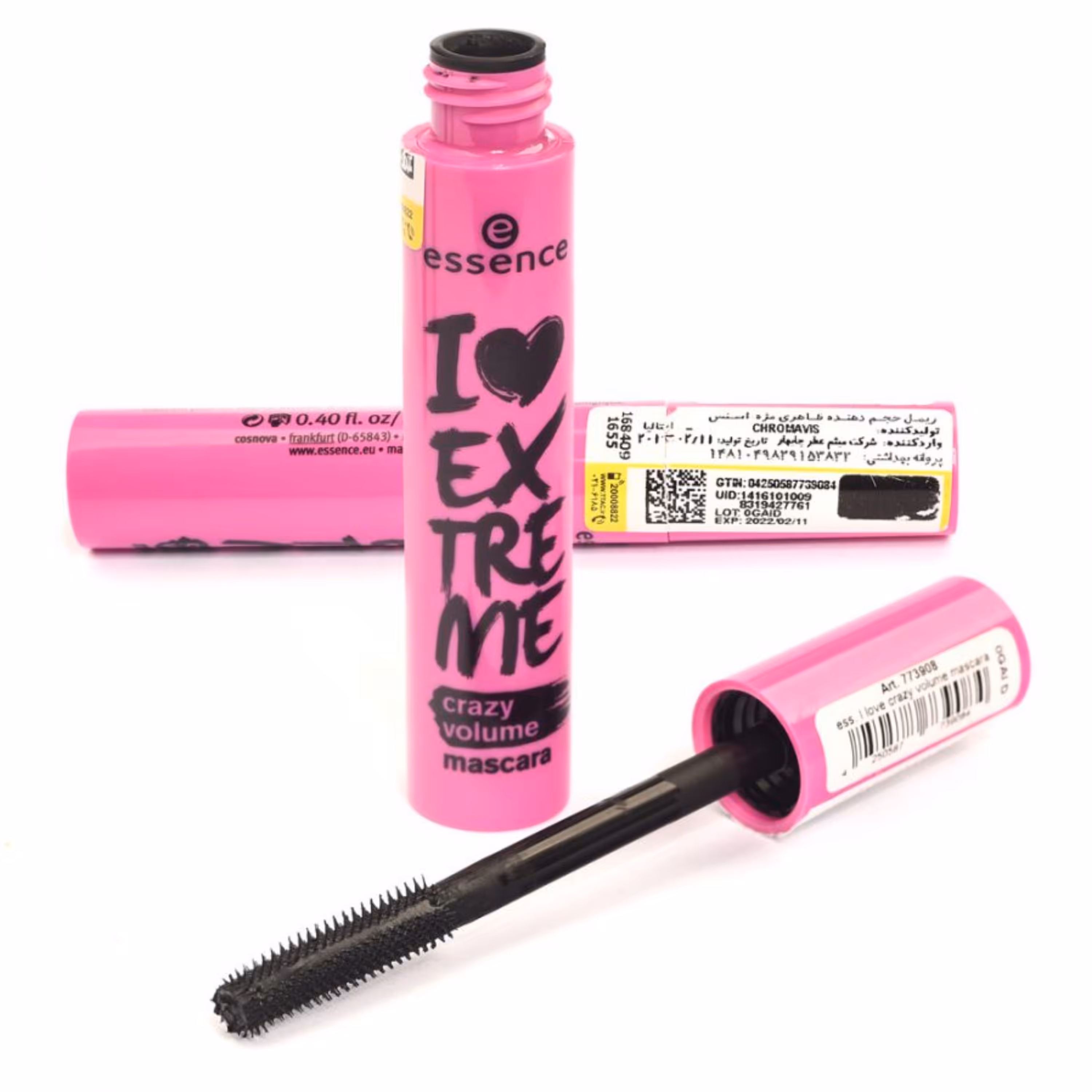 ریمل اسنس صورتی اورجینال Essence pink mascara