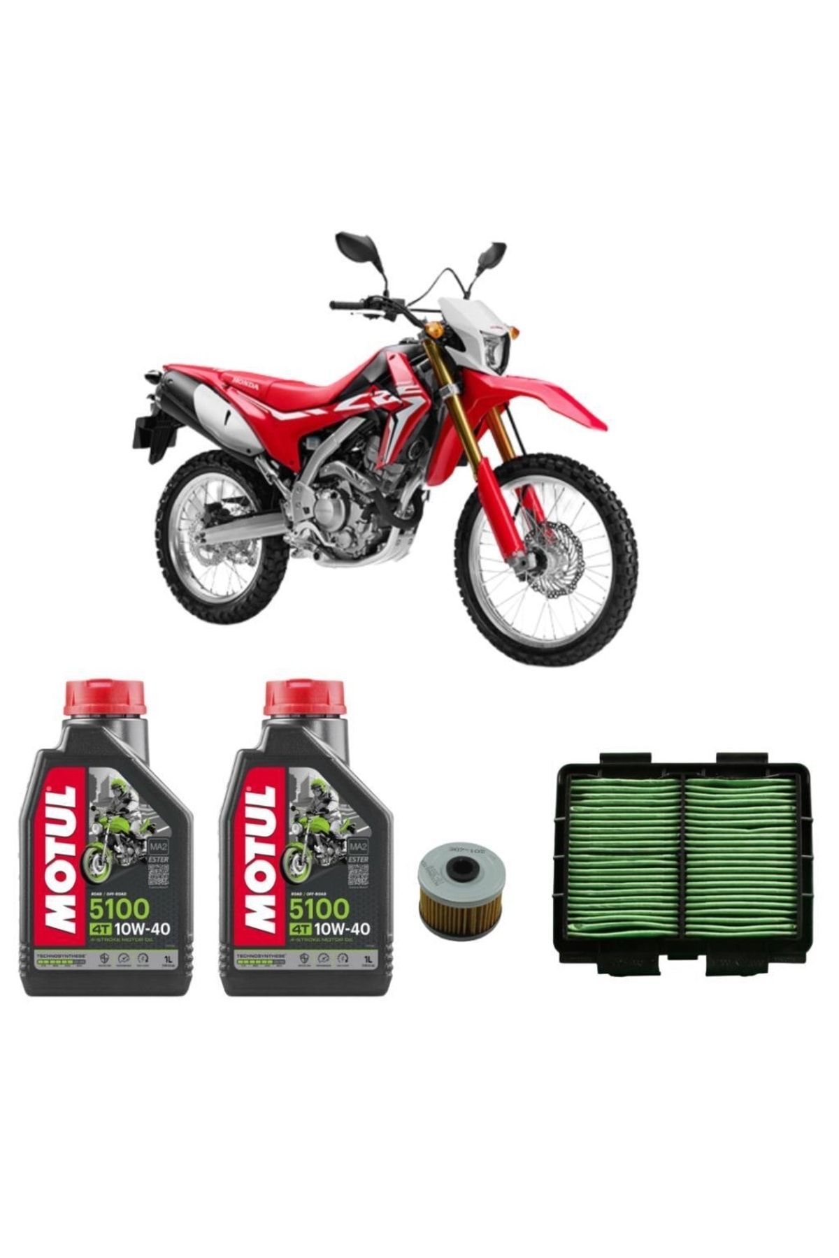 مجموعه مراقبت CRF 250 L Honda
