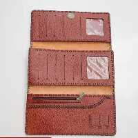 کیف پول چرم طبیعی سه تیکه (کیف دستی)