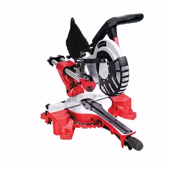 اره فارسی بر 210 میلیمتر 1300 وات لیزری اسلایدی دوطرفه مدل  MS - 210/300محک