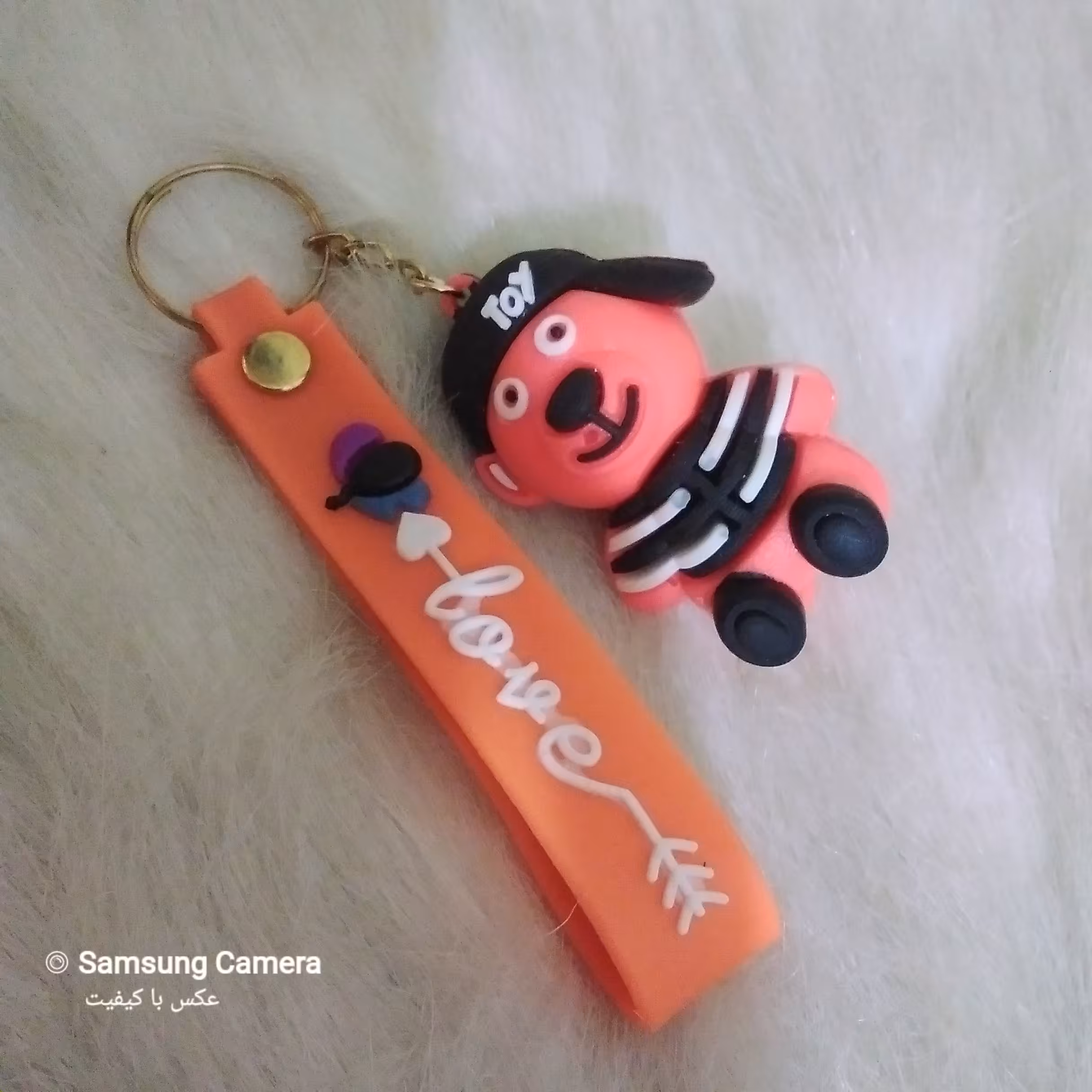 دسته کلید طرح خرس بامزه 