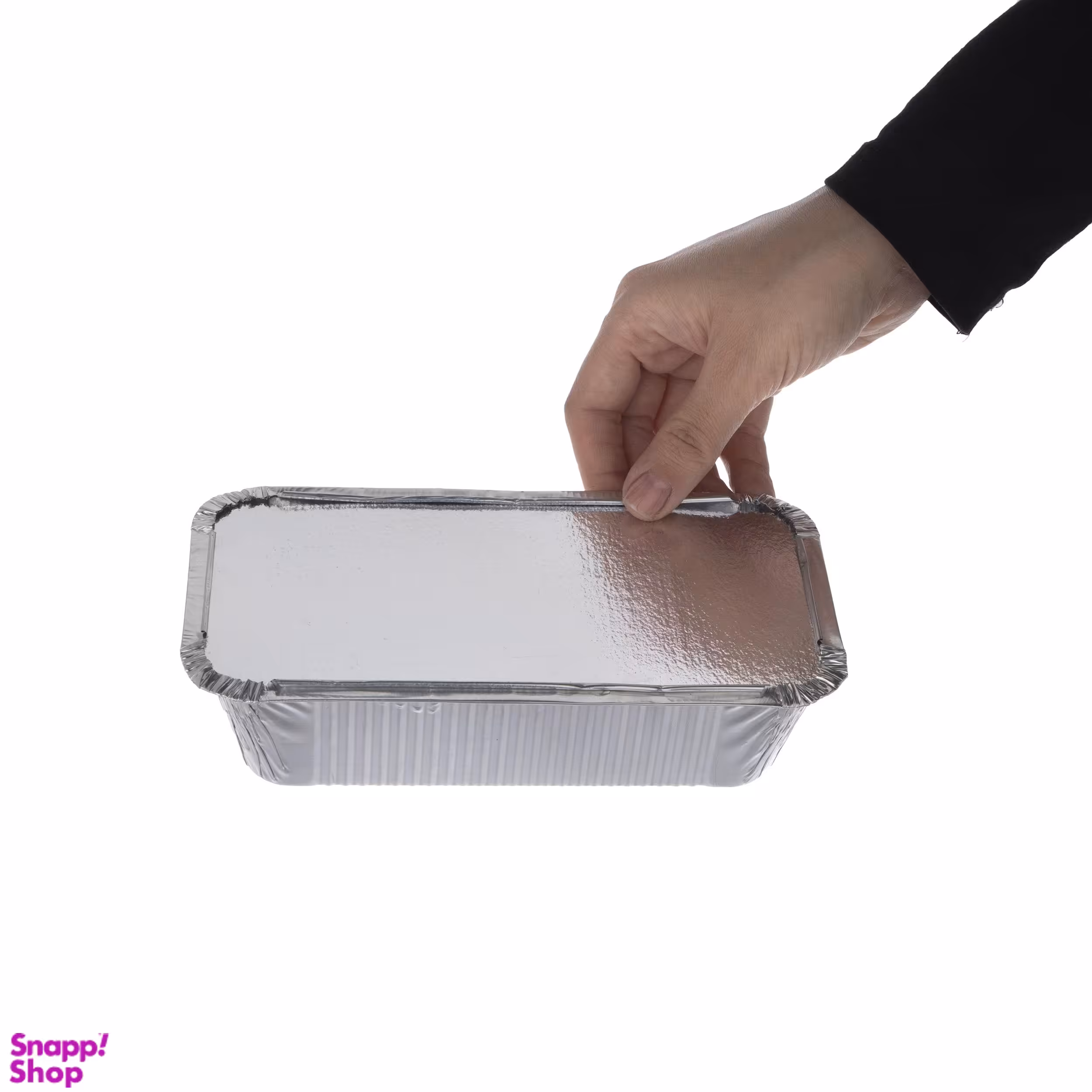 ظرف یکبار مصرف امیرکو مدل 6A بسته 10 عددی رنگ آلومینیومی