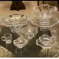 سرویس کریستال استیج جنس درجه یک به صورت تک هم موجودداریم 