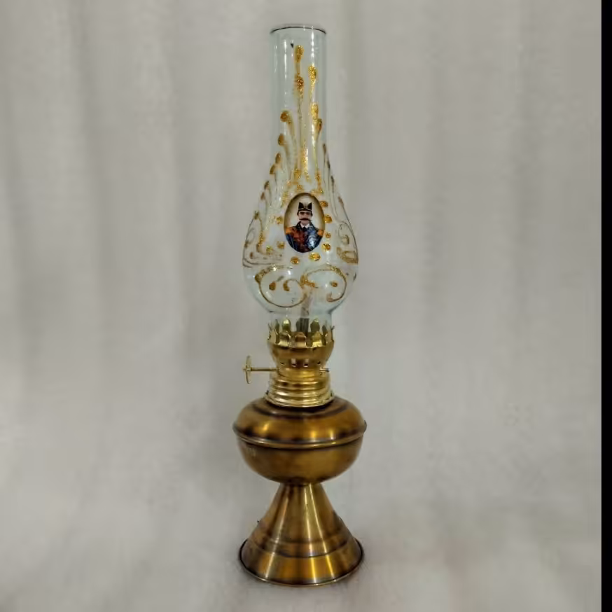 ((چرا گرد سوز برنجی)) رنگ انتیک  نانو شده و با کیفیت ارتفاع 25 