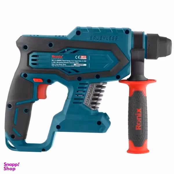 دریل بتن کن شارژی براشلس 20 ولت رونیکس (Ronix) مدل 8910K