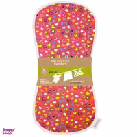 آروغ گیر کودک رینبو (Rainbow) طرح قلب رنگ زرشکی