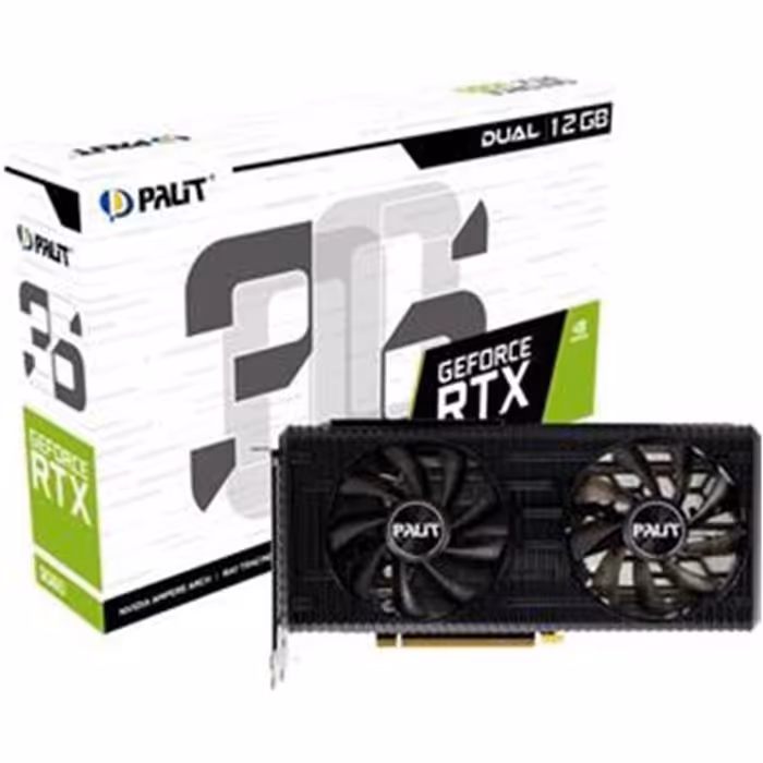 کارت گرافیک پلیت مدل GeForce RTX 3060 Dual 12GB