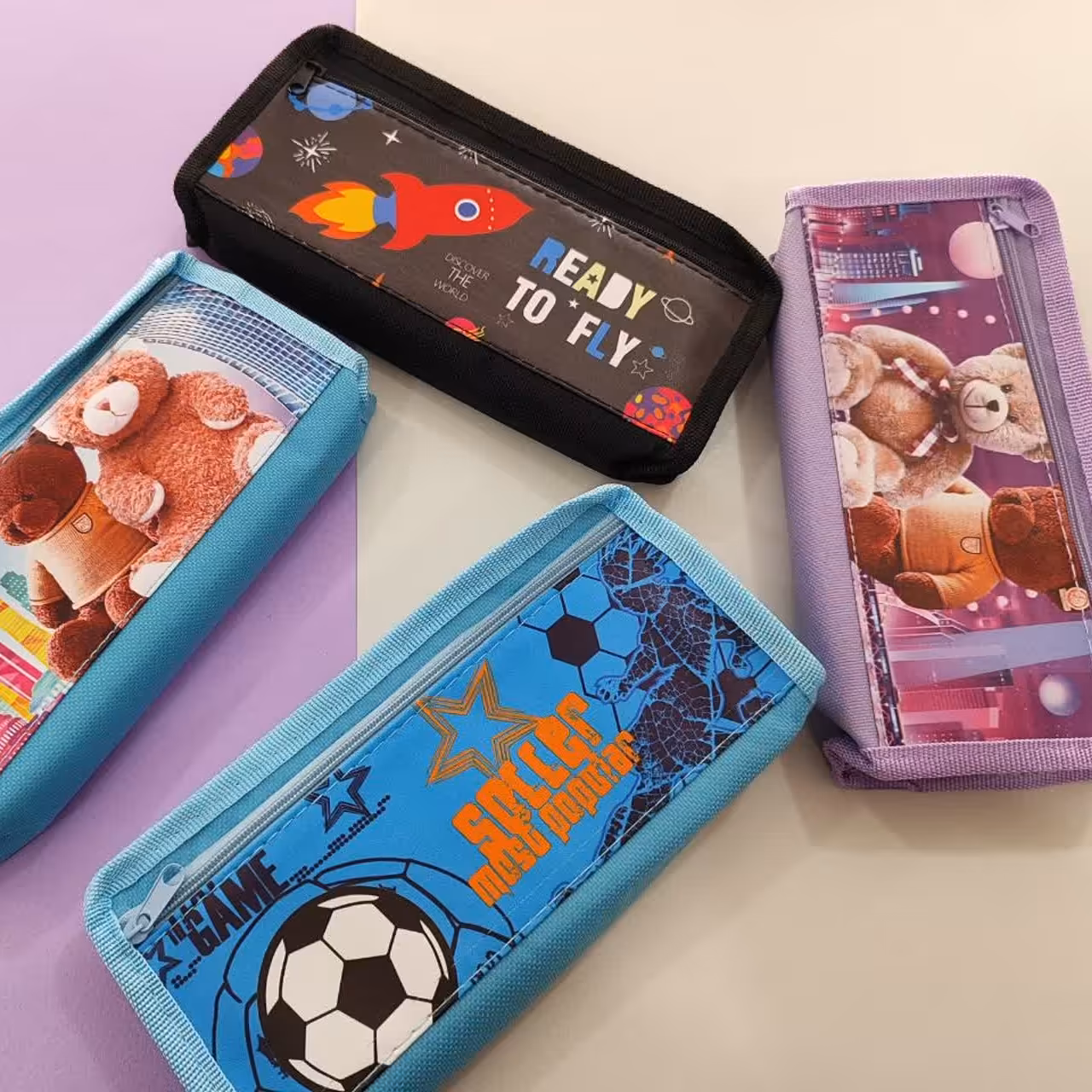 جامدادی  دو زیپ