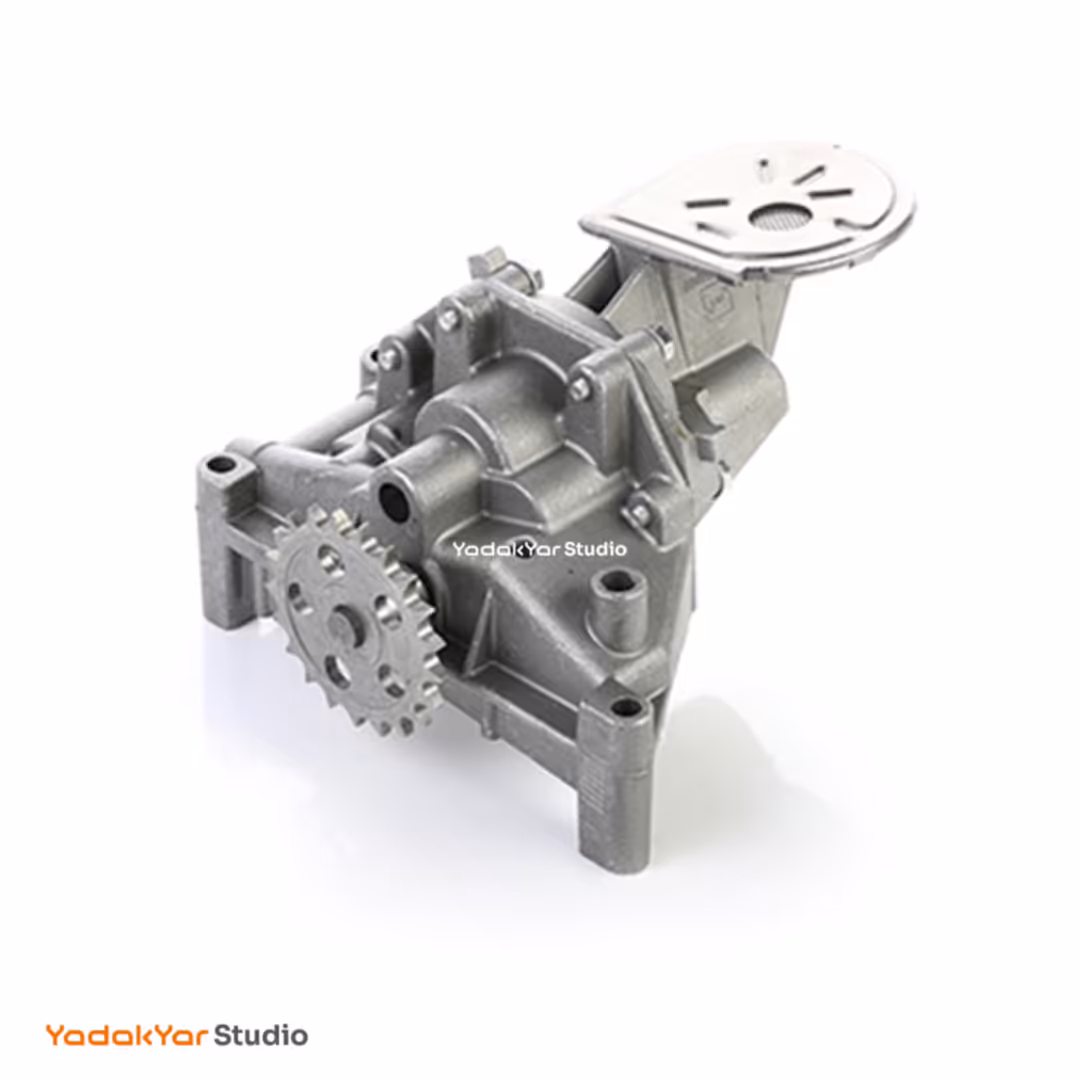 اویل پمپ پژو 206 21 دندانه دینا پارت