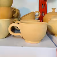 فنجون سفالی 