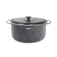 قابلمه گرانیتی لاوان LAVAN  سایز 40 تیتان طوسی ارسال رایگان