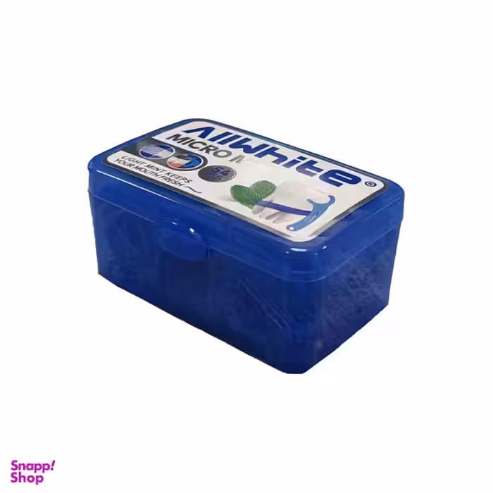 نخ دندان آل وایت مدل کمانی بسته 54 عددی