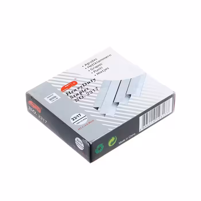 سوزن منگنه اس تی دی کد 1 سایز 2317 بسته 1000 عددی