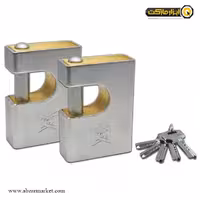 قفل کتابی گیرا روکش دار کامپیوتری 950 ست 2 عددی مدل 1717