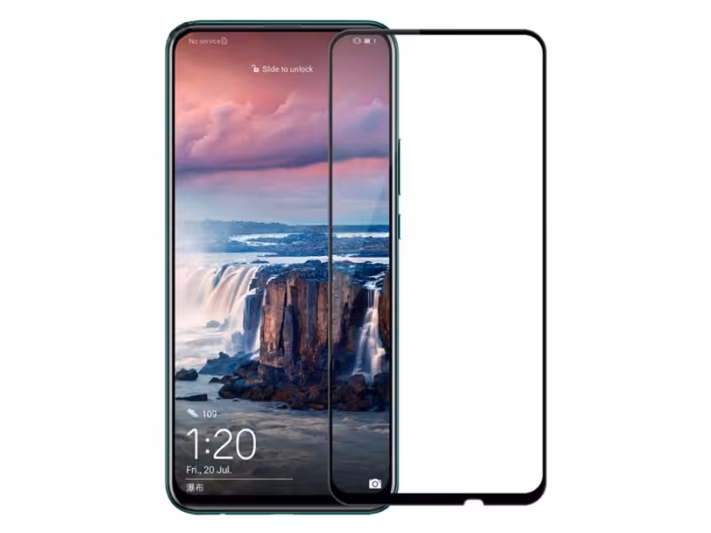 محافظ صفحه نمایش شیشه ای تمام چسب هواوی RG Full Glass Huawei Y9 Prime 2019