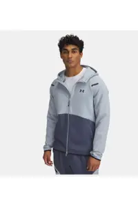 سویشرت آبی مردانه کامل زیپ HD EU پیراهن Under Armour