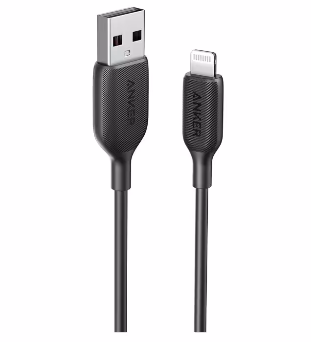 کابل شارژ USB به Lightning انکر مدل Powerline III A8812 طول 0.9 متر