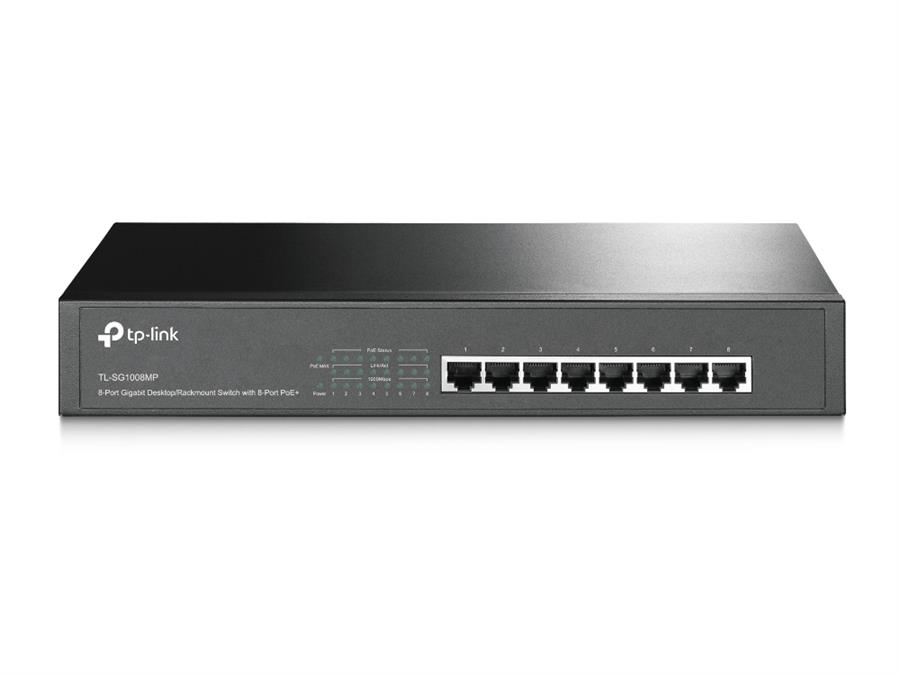 سوئیچ تی پی لینک هشت پورت مدل TL-SG1008MP