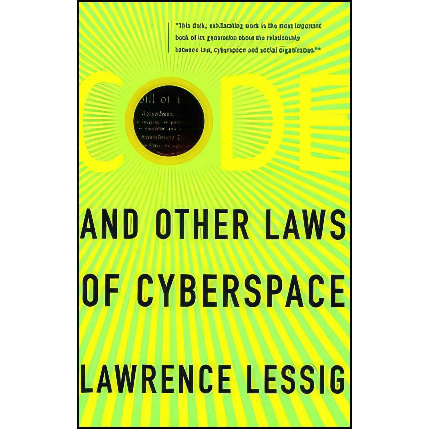 کتاب زبان اصلی Code اثر Lawrence Lessig