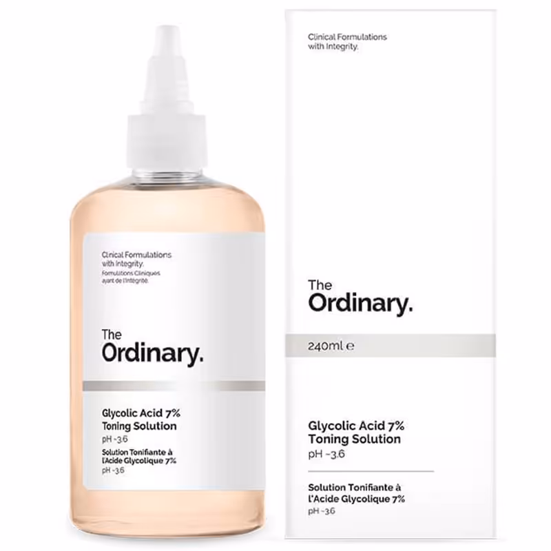 تونر لایه بردار اوردینری ملایم The Ordinary Glycolic Acid 7% Toning Solution