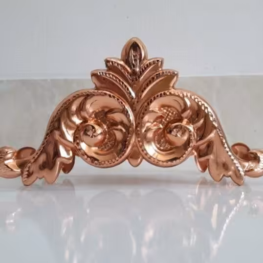 جا دستمال کاغذی رومیزی مسی مثلثی