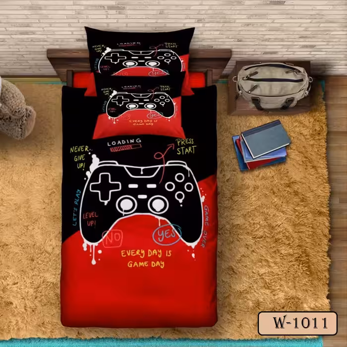 سرویس روتختی پسرانه طرح دسته بازی جدید و خاص برند رویال با دوسال گارانتی