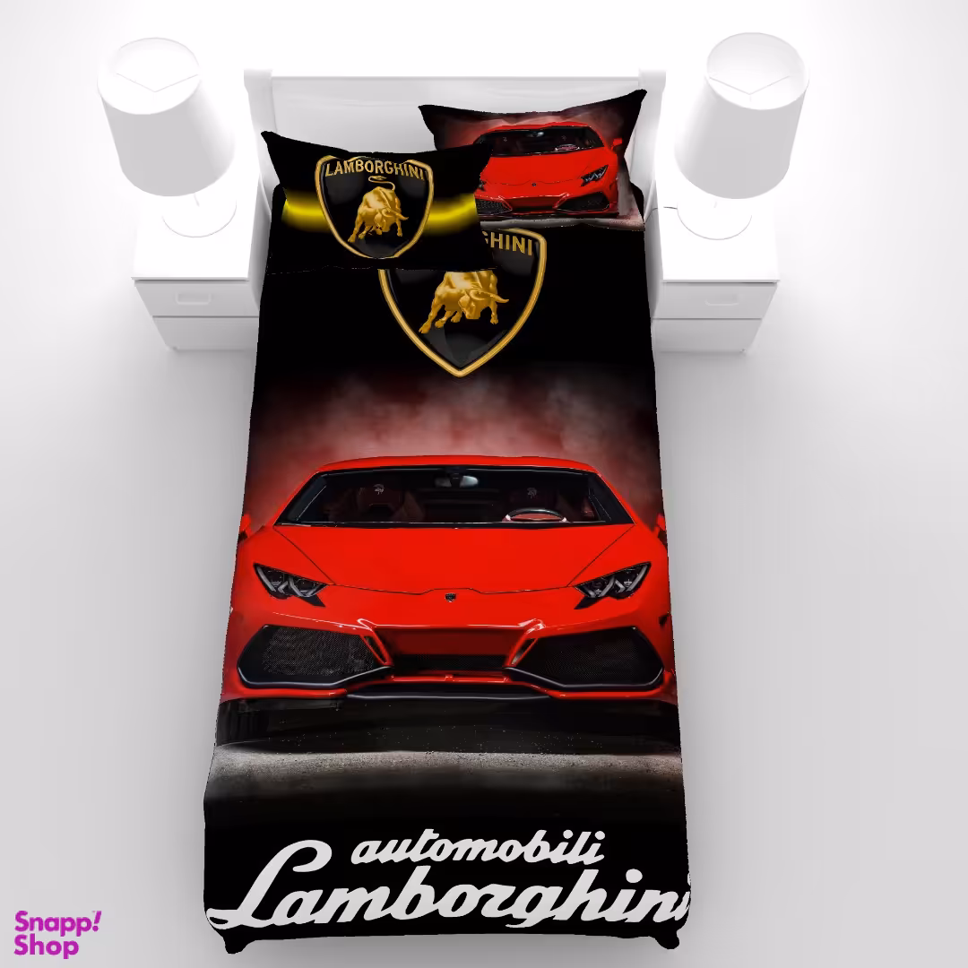 سرویس خواب گوزل مدل لامبورگینی تکنفره 5 تکه