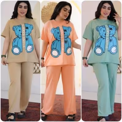 ست تیشرت شلوارalways smil