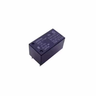 مجموعه 4 عددی رله 12V مینیاتوری 6 پایه ژاپنی مارک OMRON کد G6B-2114P