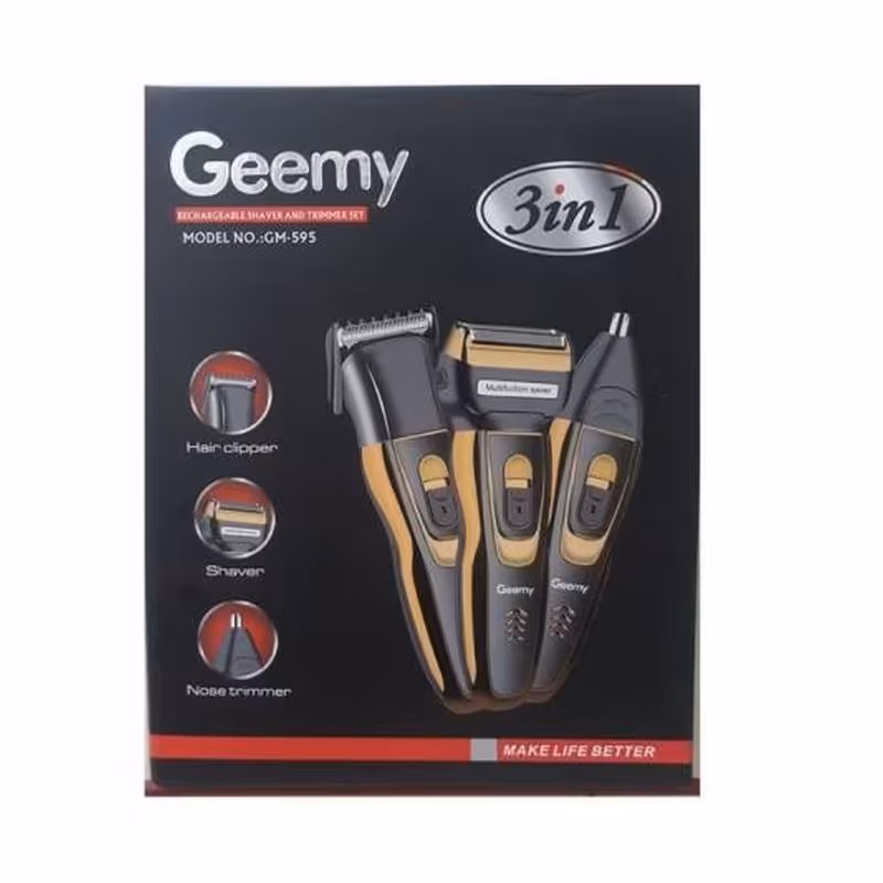 ماشین اصلاح موی صورت جیمی مدل GM-595 - سه کاره - ارسال رایگان