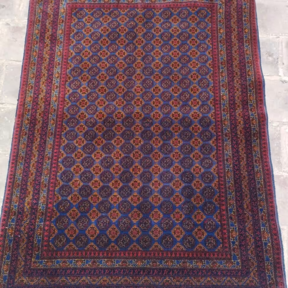 فرش دستبافت طرح موری گل