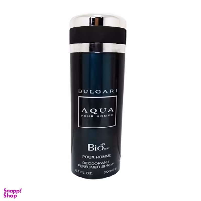 اسپری مردانه بیواستار (Bio Star) مدل Aqua حجم 200 میلی لیتر