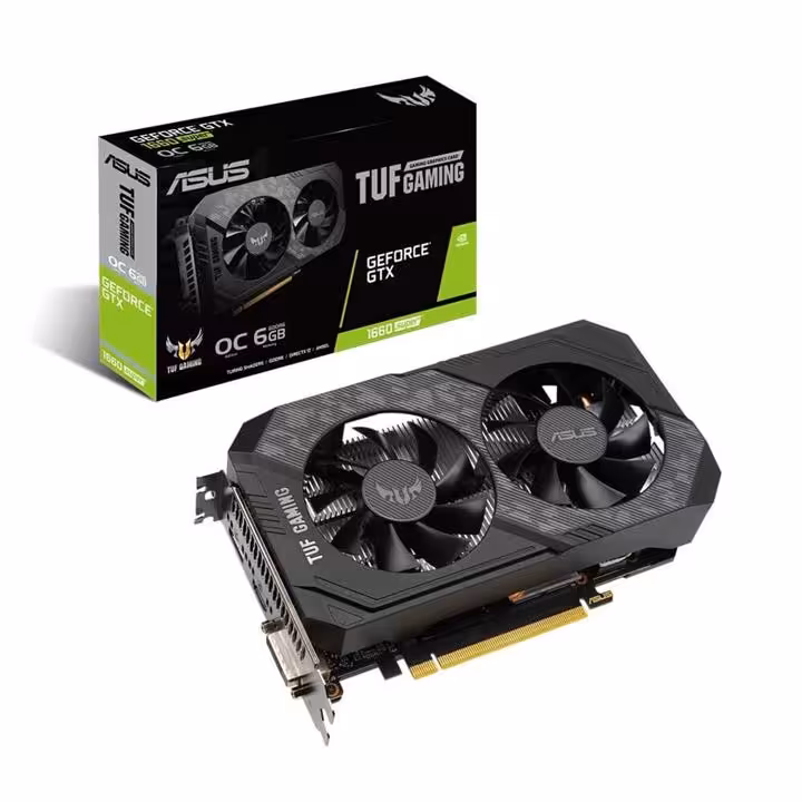 کارت گرافیک ایسوس مدل TUF-GTX1660-O6G-GAMING