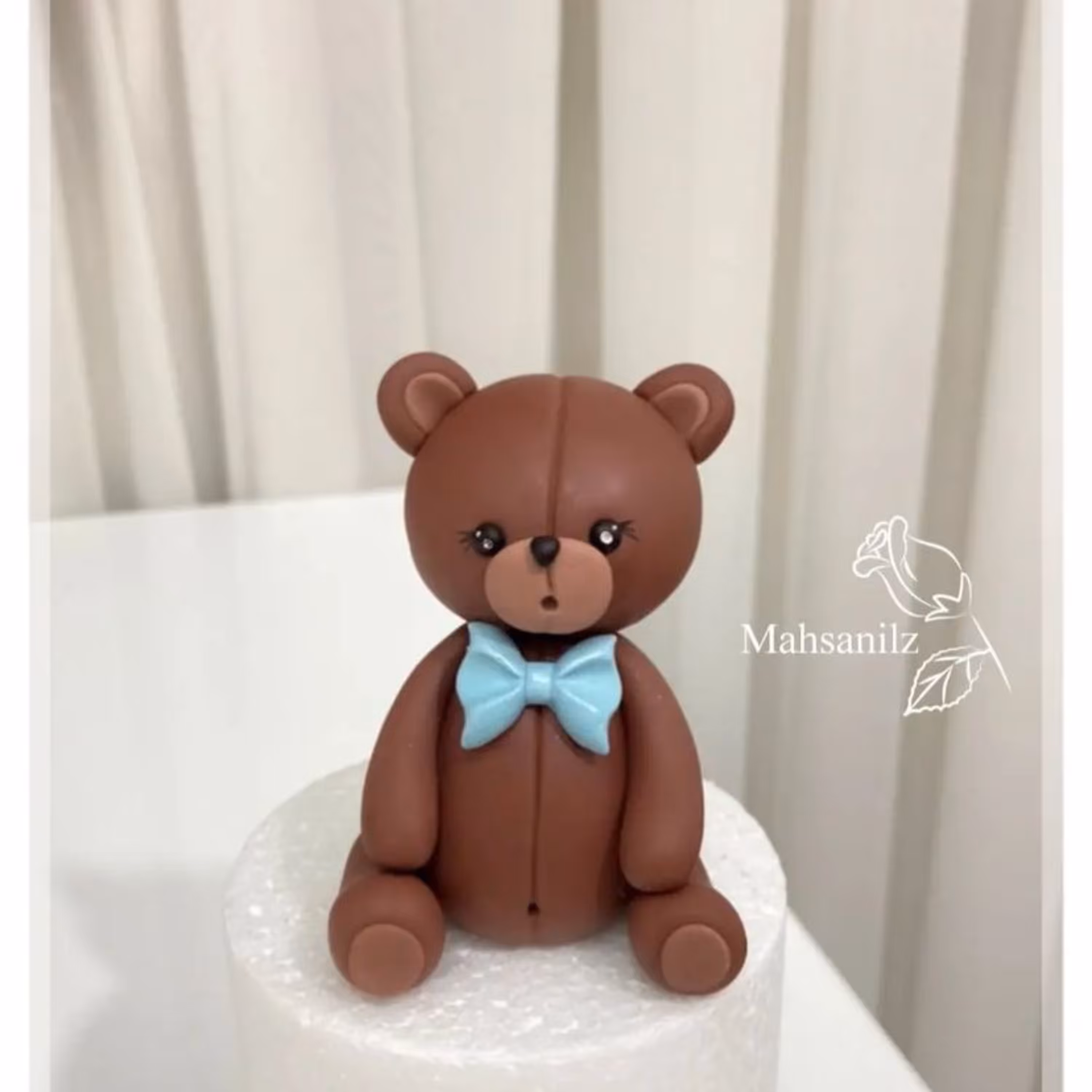 تاپر فوندانت خرس 