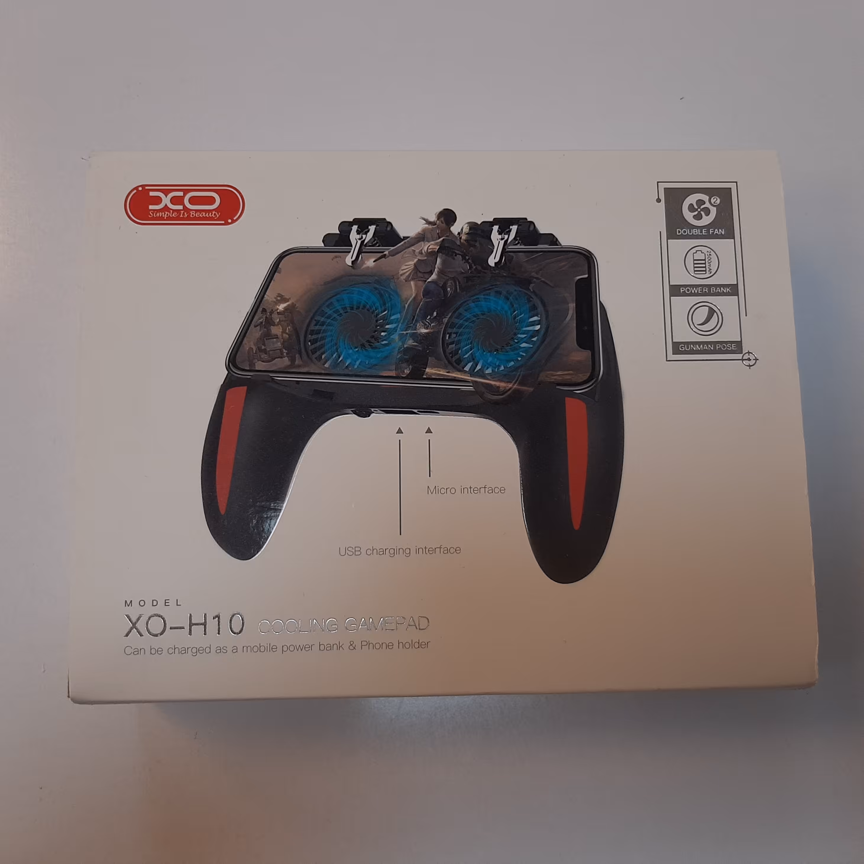 دسته بازی پاپجی Xo  H10 با ضمانت شش ماهه