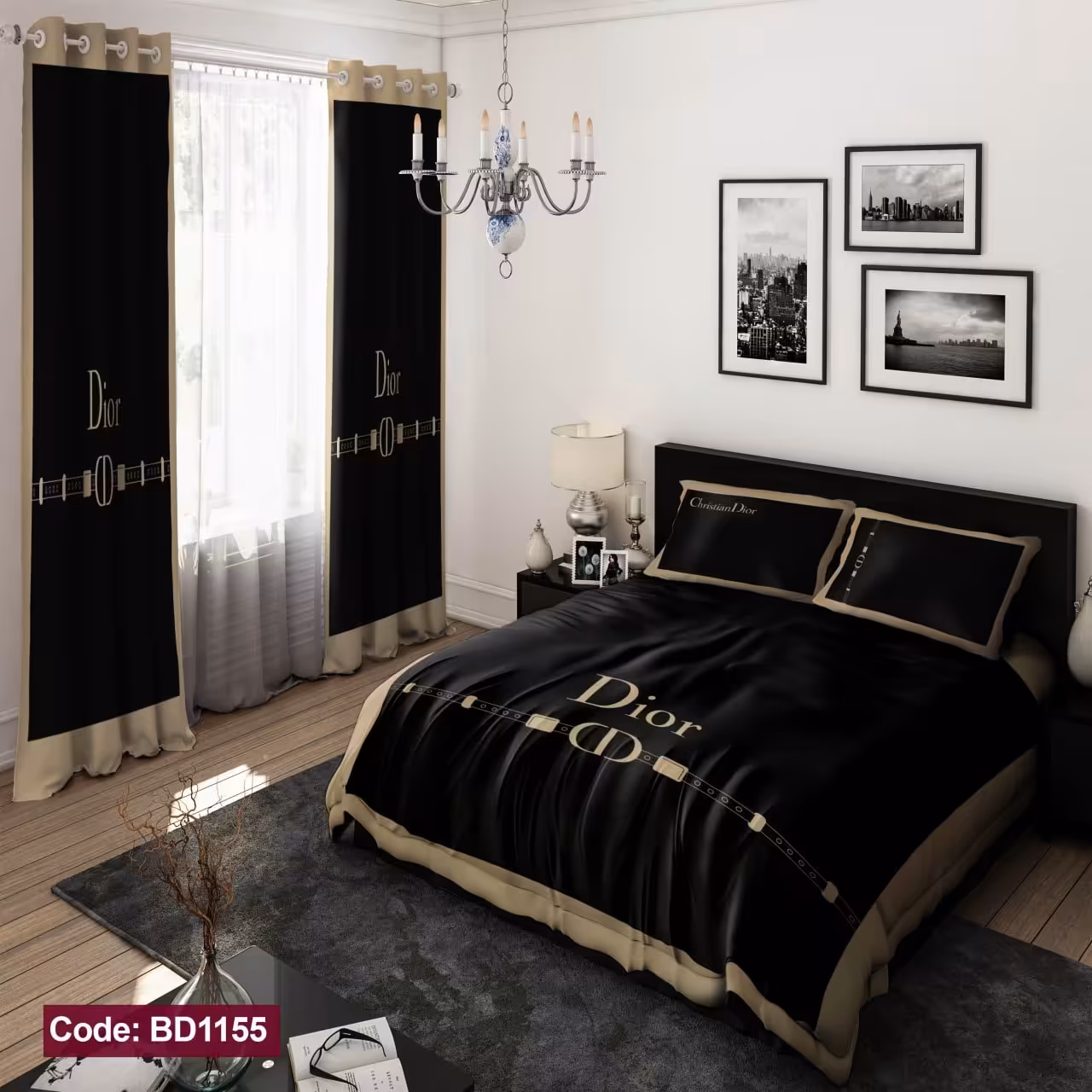 روتختی طرح dior سه بعدی