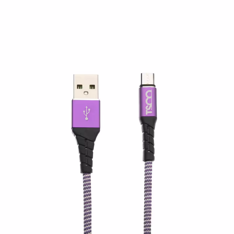 کابل شارژ USB به microUSB تسکو مدل TC A194 طول 1 متر