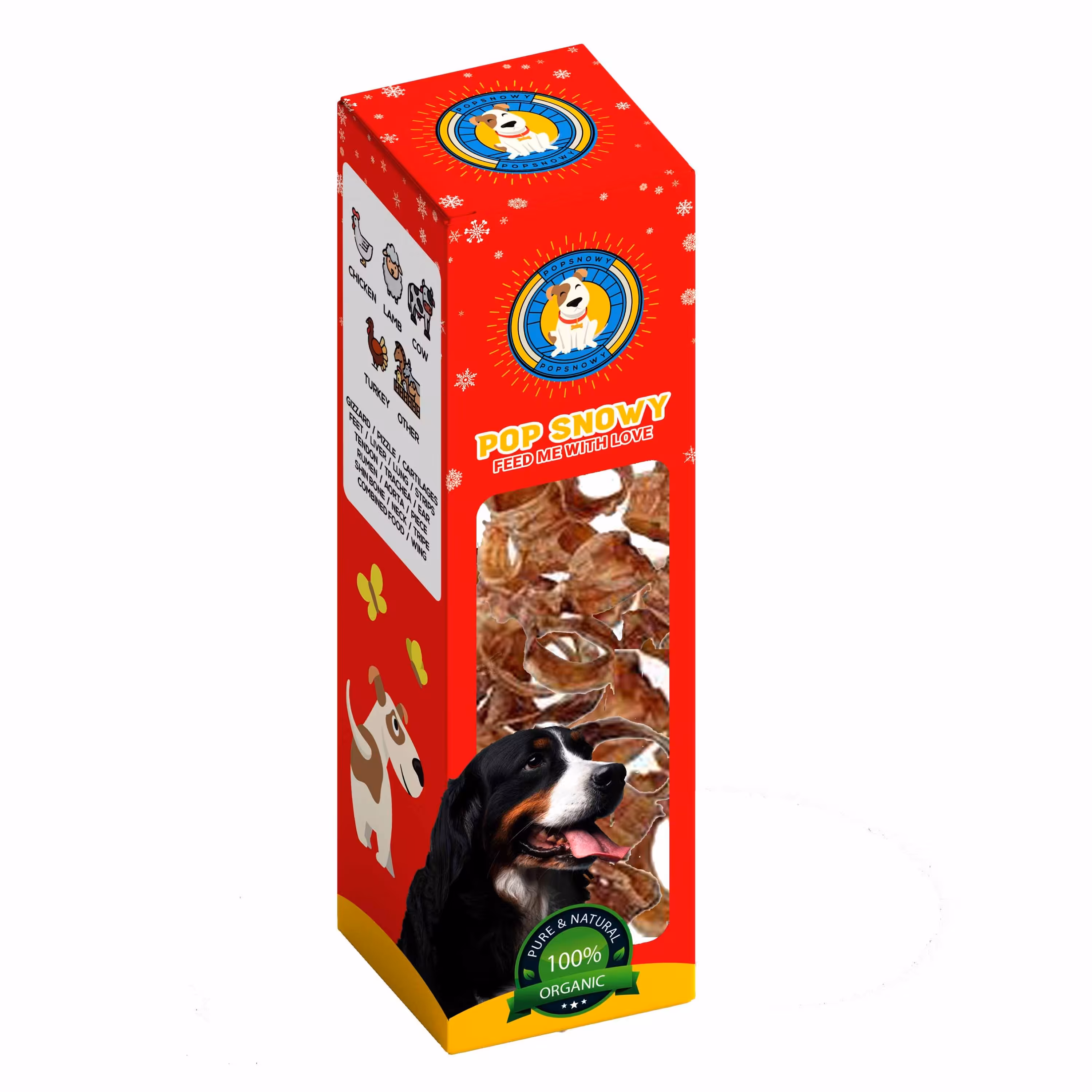 تشویقی خرخره گوساله پاپ اسنوی