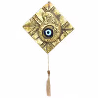 آویز سفالی طرح چشم نظر