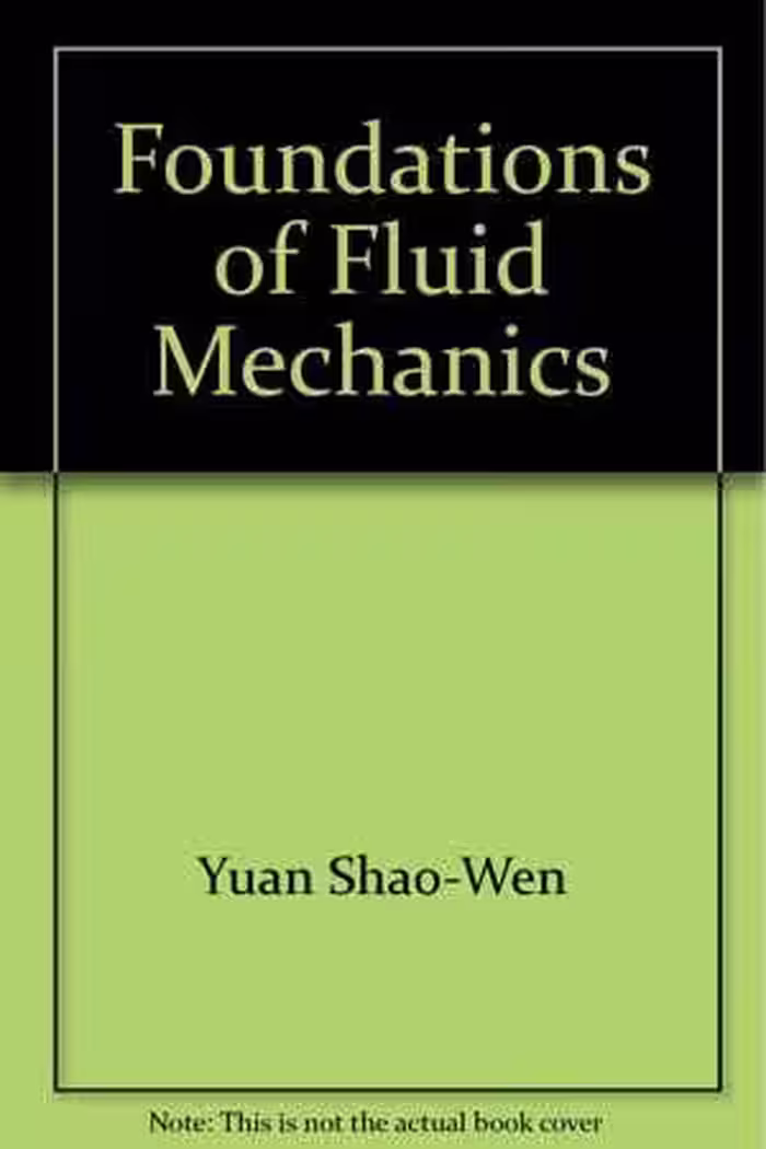 [PDF] دانلود کتاب Foundations Of Fluid Mechanics, 1967