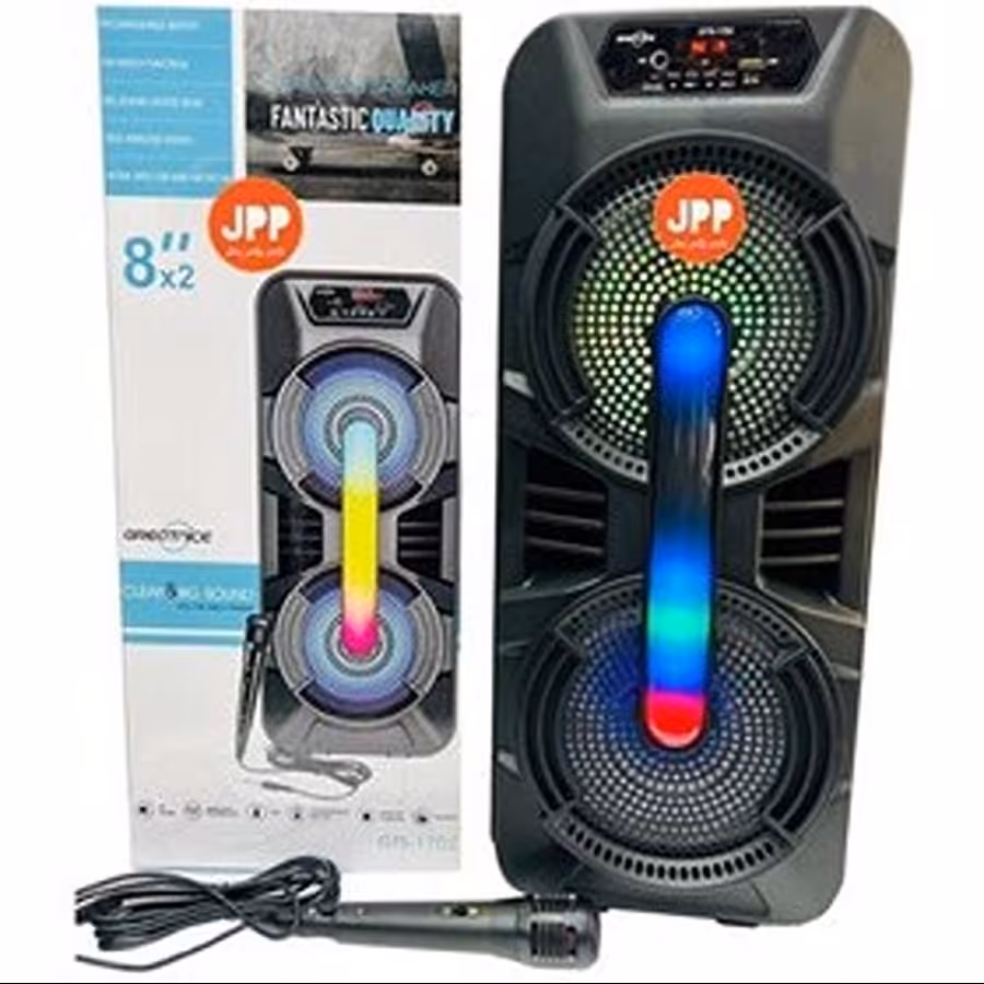  اسپیکر شارژی بلوتوثی قابل حمل جی تی اس 1702