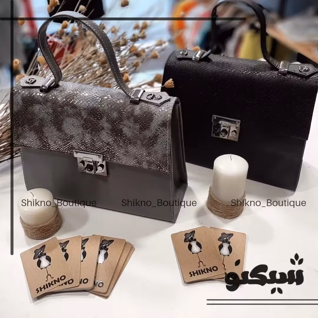 کیف زنانه پتینه دستی و دوشی با بند بلند