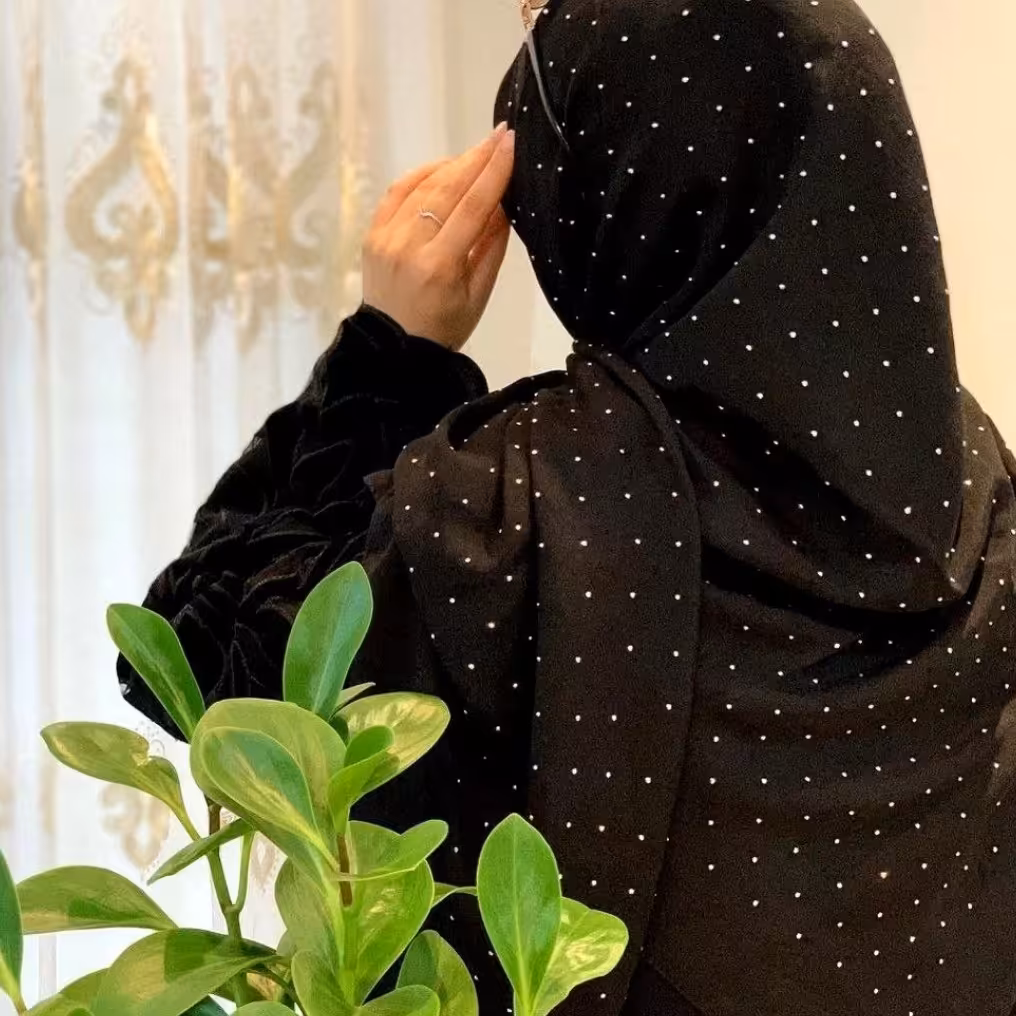 روسری وال اسلپ نگین دار