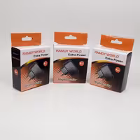 آداپتور مدل RAMDY WORLD مناسب برای  ساعت هوشمند،اسپیکر،هدفون و انواع گجت بسته 1 عددی