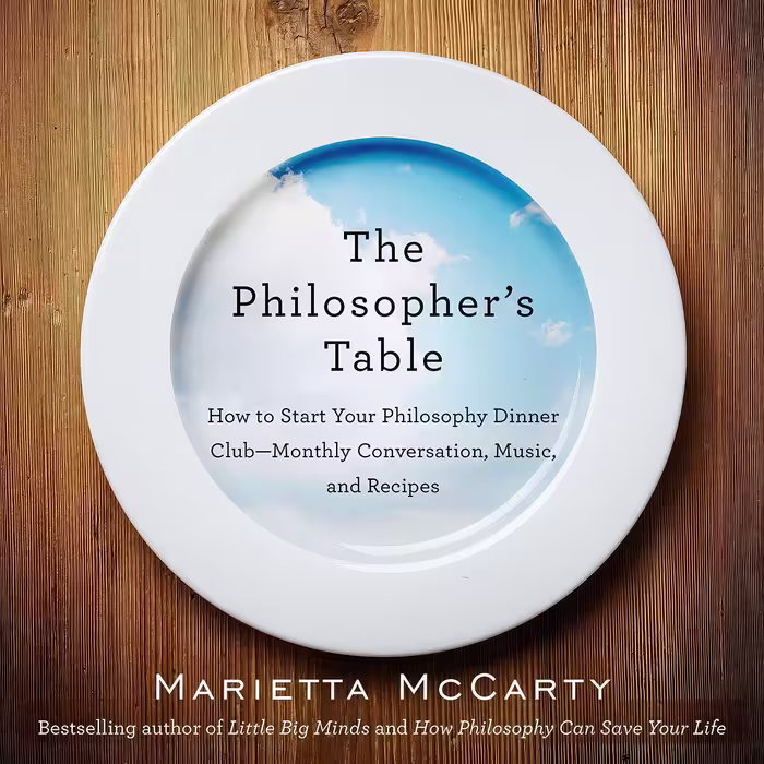 کتاب زبان اصلی The Philosophers Table اثر Marietta McCarty
