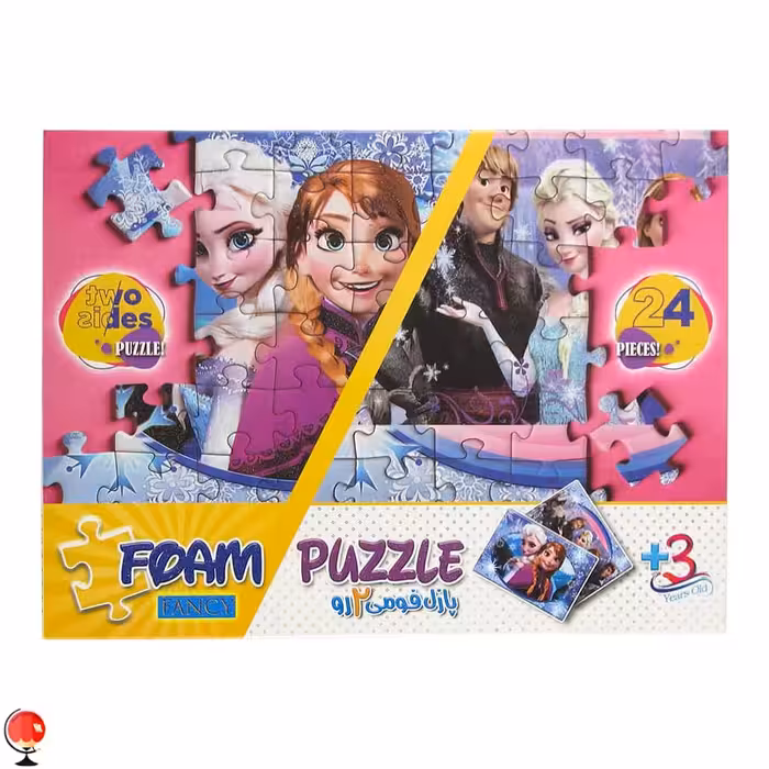 پازل فومی دورو طرح فروزن فنسی