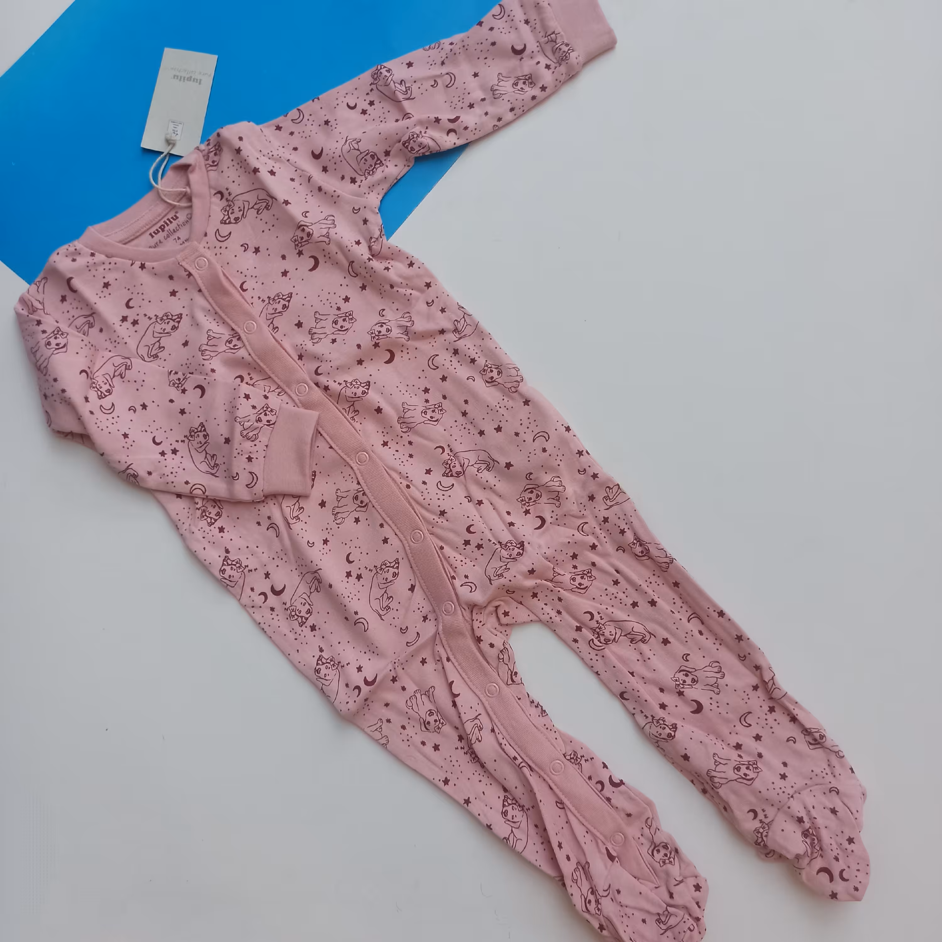 سرهمی نخ پنبه ای سن 9 تا 12 ماه از برند لوپیلو المان ضد حساسیت 