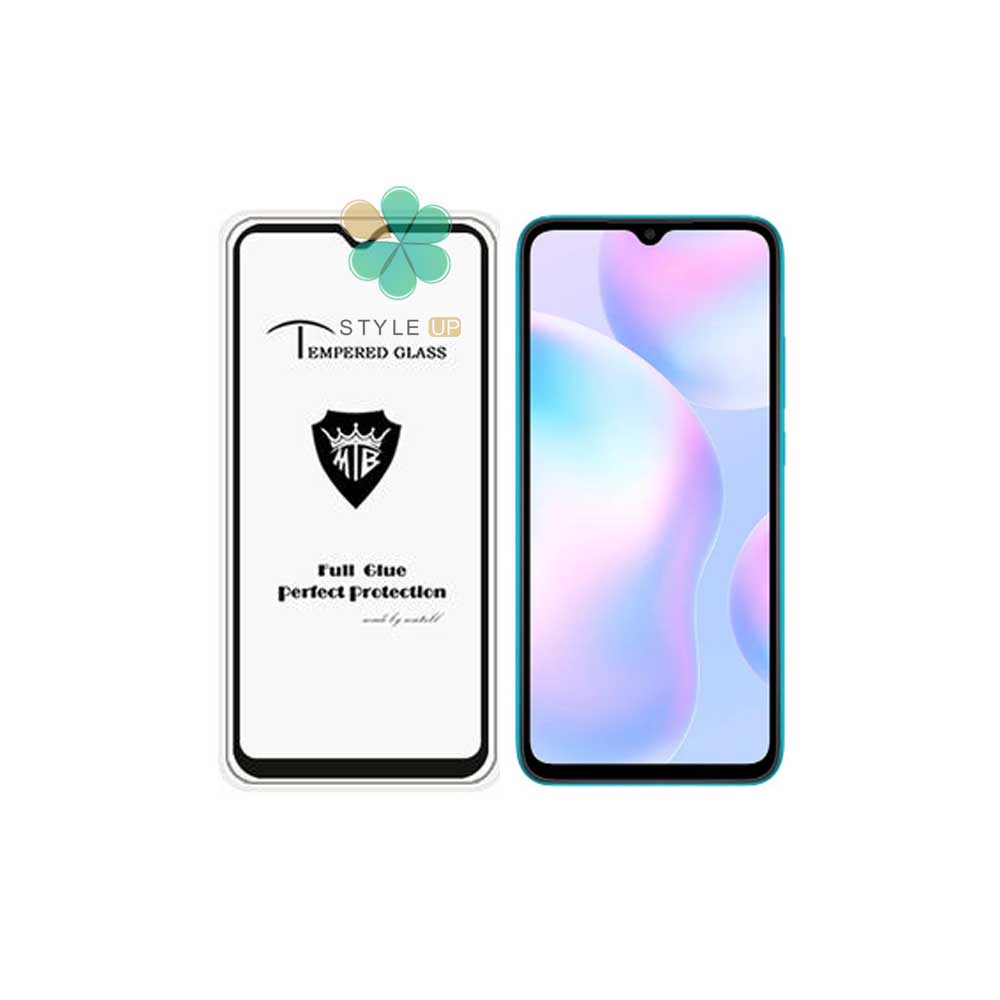 گلس میتوبل گوشی شیائومی Xiaomi Redmi 9A مدل تمام صفحه