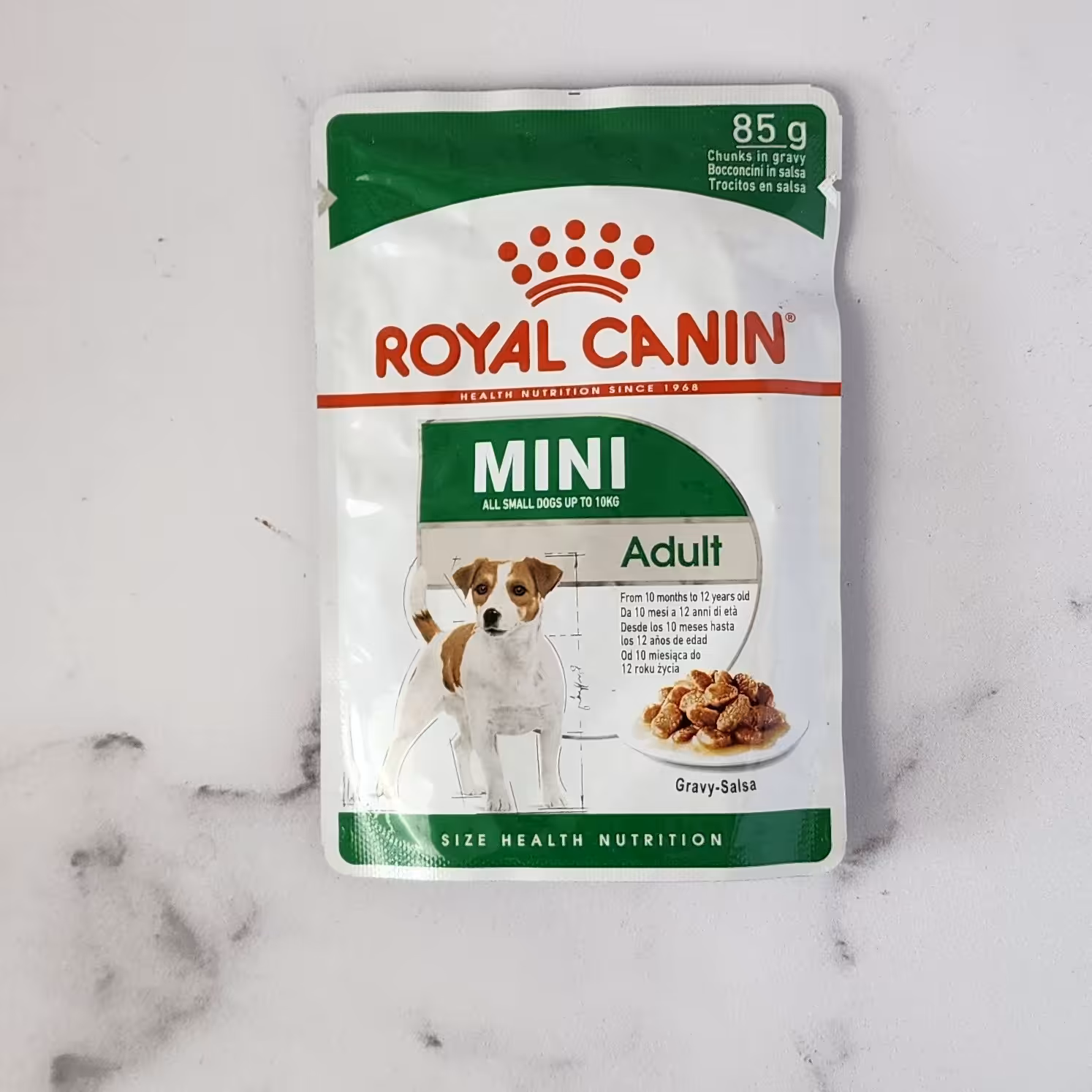 پوچ یا سوپ سگ بالغ نژاد کوچک 85 گرمی رویال کنین  Royal Canin تاریخ انقضا 2024.01